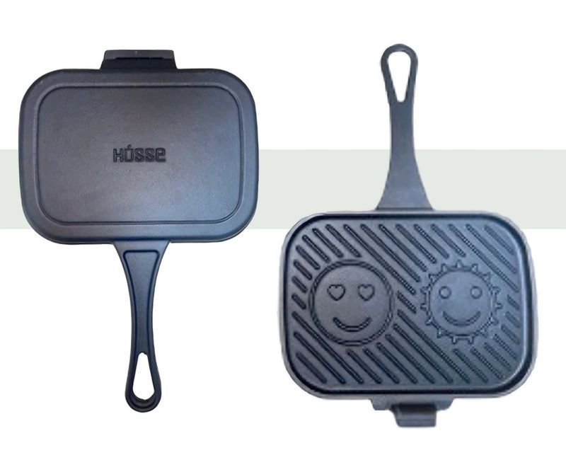 Toaster støpejern 19 x 26 cm 