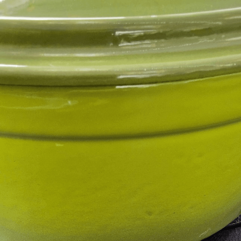 Støpejernsgryte 6,7L  lime grønn